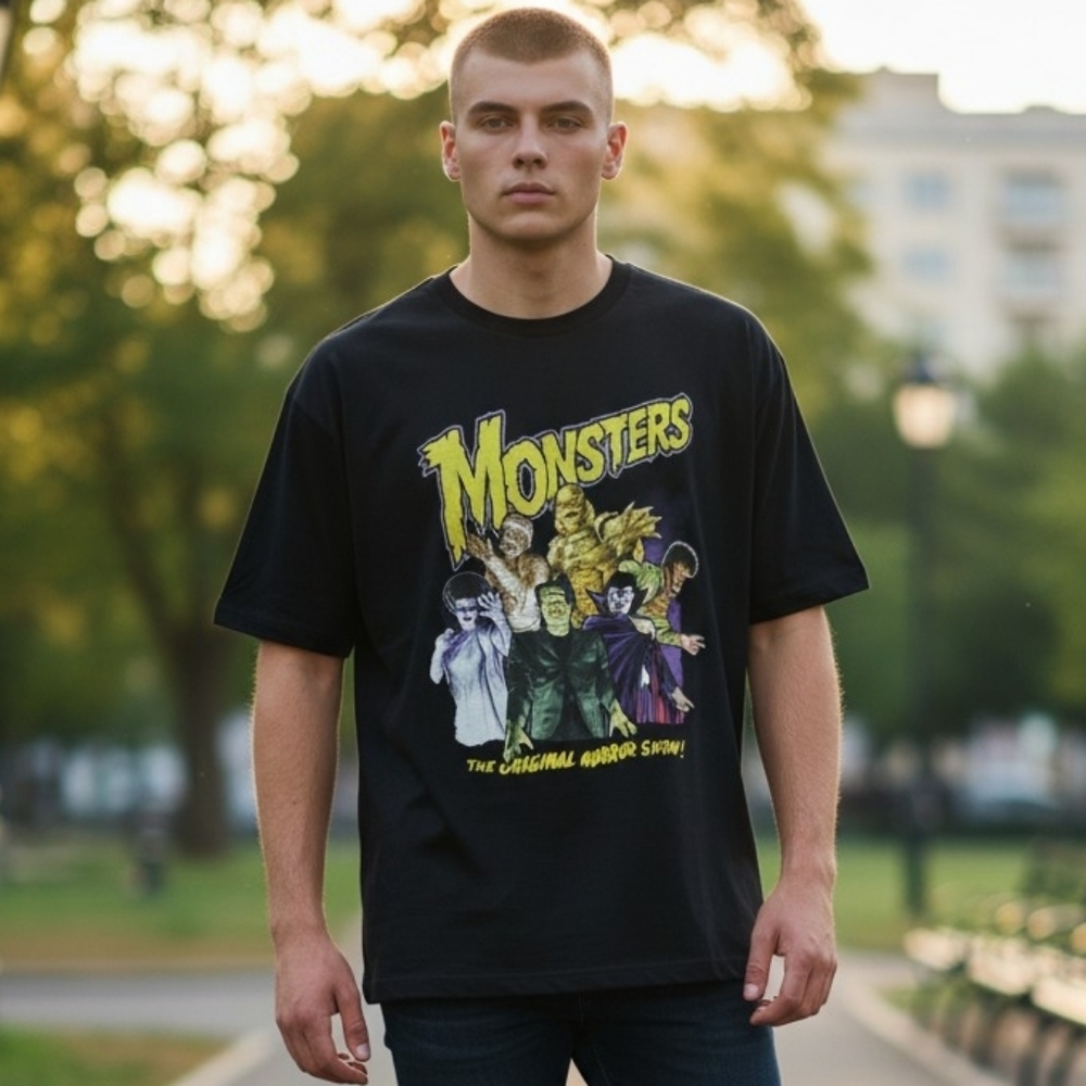 Black Monsters Graphic Tee